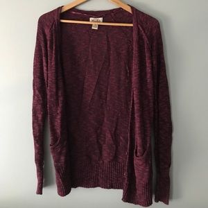Maroon Cardigan