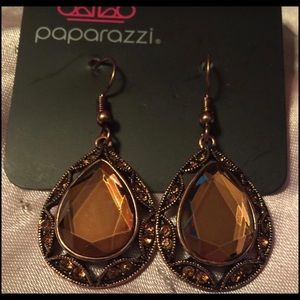 Amber Bling Earrings