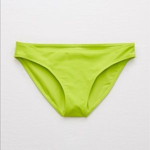 lime green aerie bikini bottoms