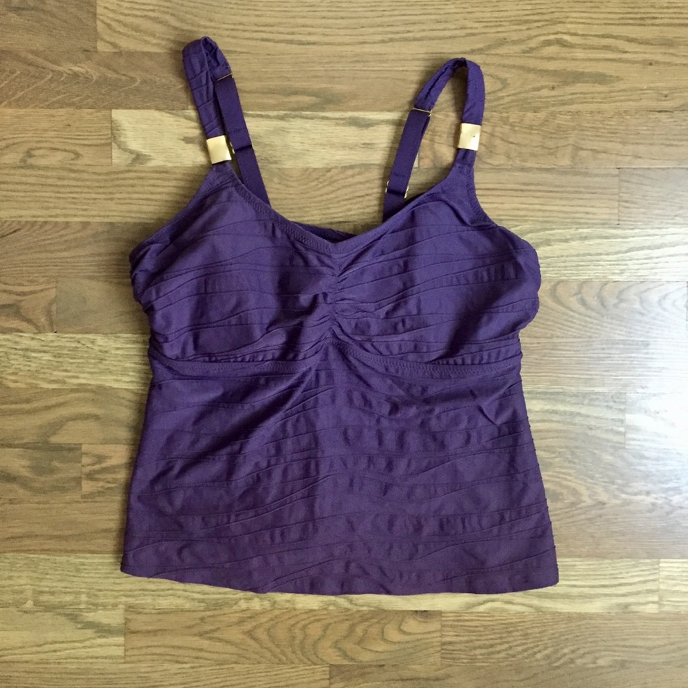 SOLD❌Lands End Tankini Underwire Bra 14W
