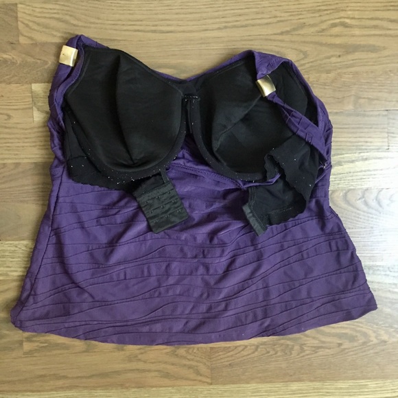 SOLD❌Lands End Tankini Underwire Bra 14W - Picture 3 of 5