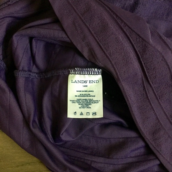 SOLD❌Lands End Tankini Underwire Bra 14W - Picture 5 of 5