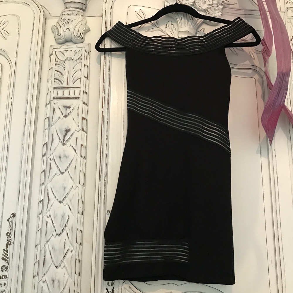 Revolve black tight dress