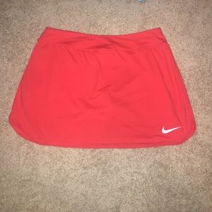 Red Nike Skirt