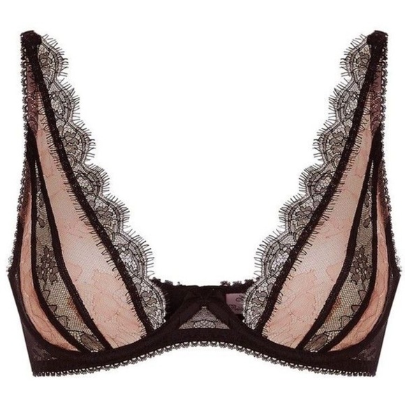 NWT Agent Provocateur Saffi 3 piece lingerie set - Picture 3 of 6