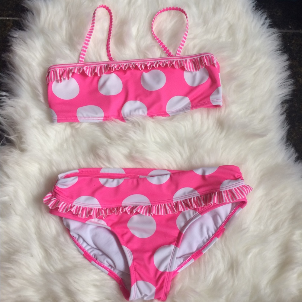 🌹Justice two piece swimsuit. Size 14.