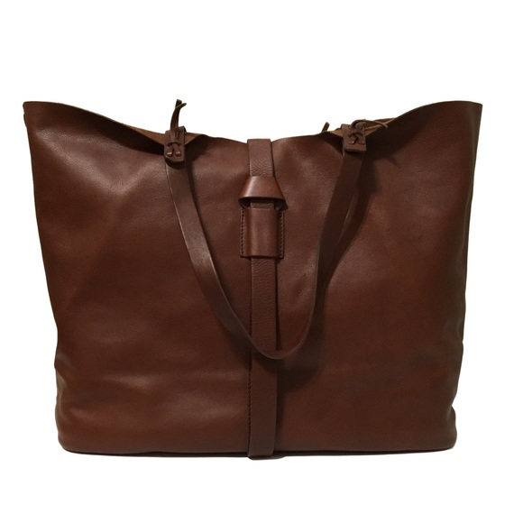 Madewell Handbags - ✨ NWT Madewell Marin Tote Bag in Rich Brown