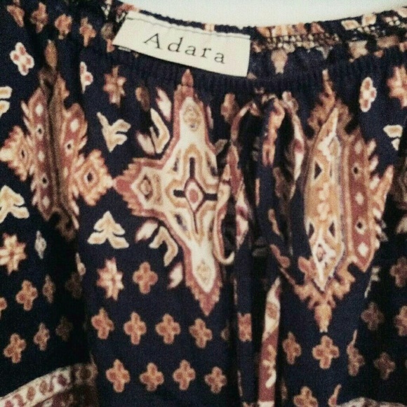 Navy Bo-ho Top by Adara 🌈 - Picture 4 of 4