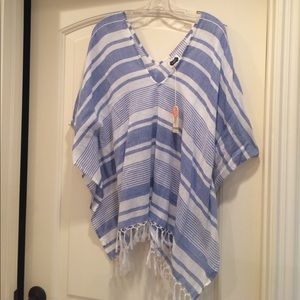 Striped Poncho