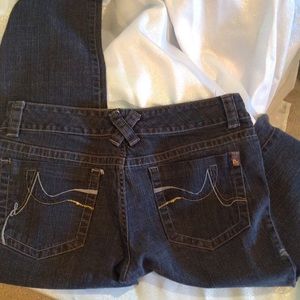 DKNY black wash jeans