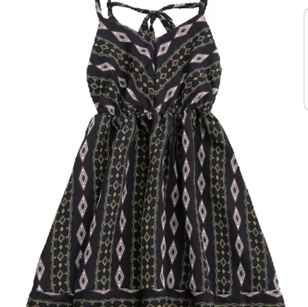 Argyle Cami Chiffon Sundress