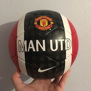 Manchester United soccer ball