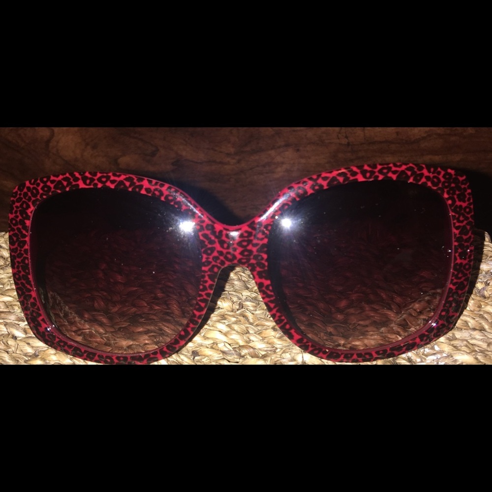 Just Cavalli NWOT Red and specked Gradient Brown