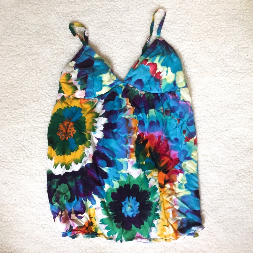 ✨Floral Tie-Dye Tank Top✨XXI