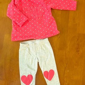 Cute Baby Heart Outfit