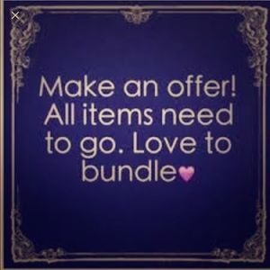 Accepting Reasonable Offers!