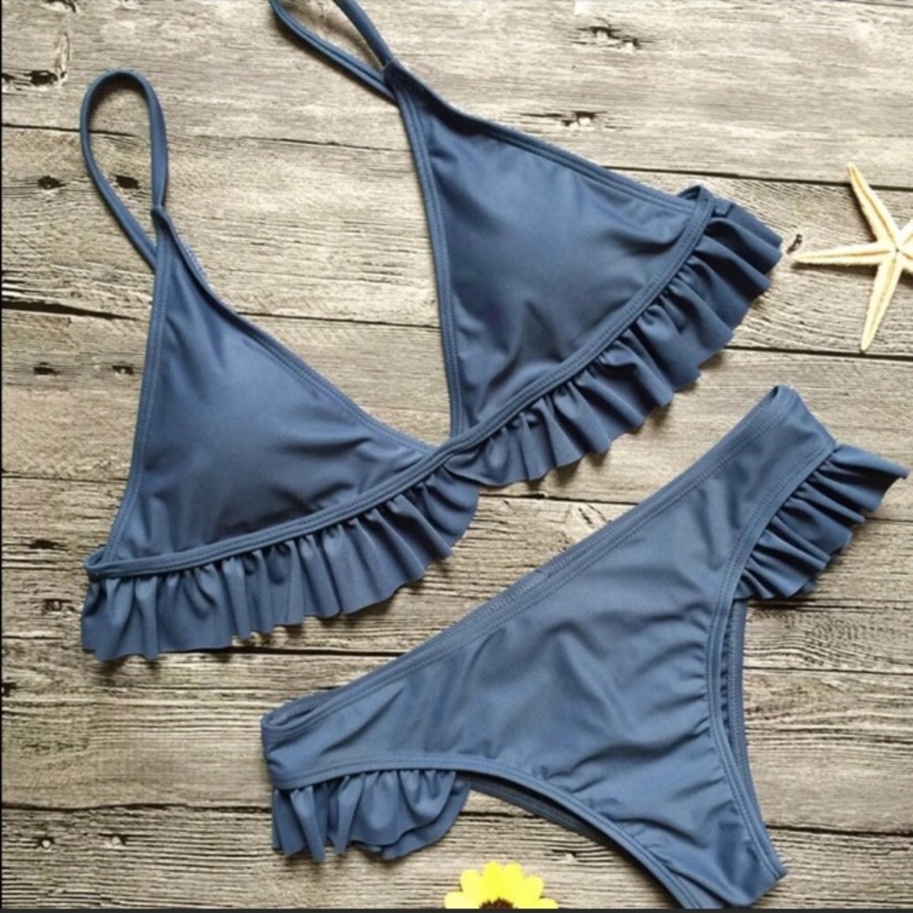 Never Worn Ruffle Bikini