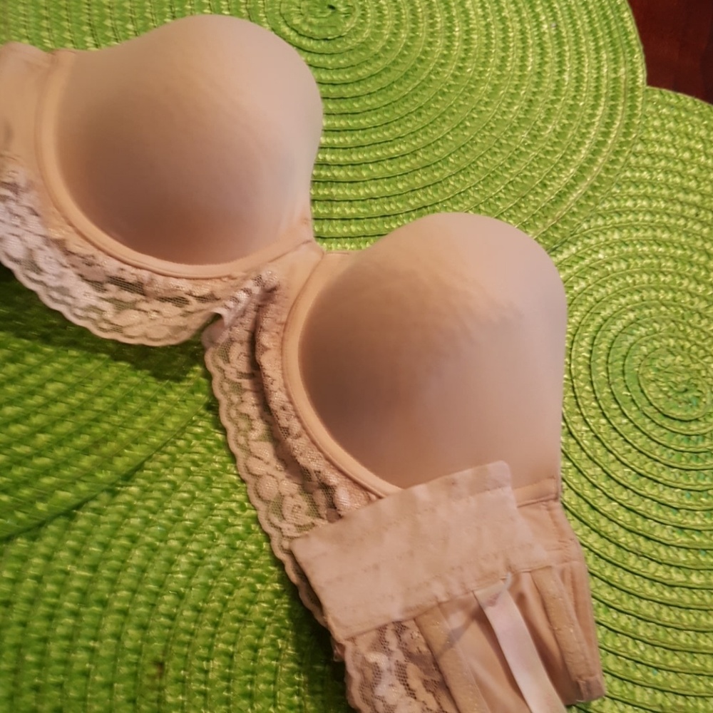 Victoria's Secret Pink Bustier in nude