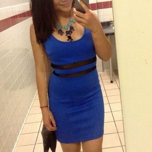 Forever21 Blue Body-con Dress