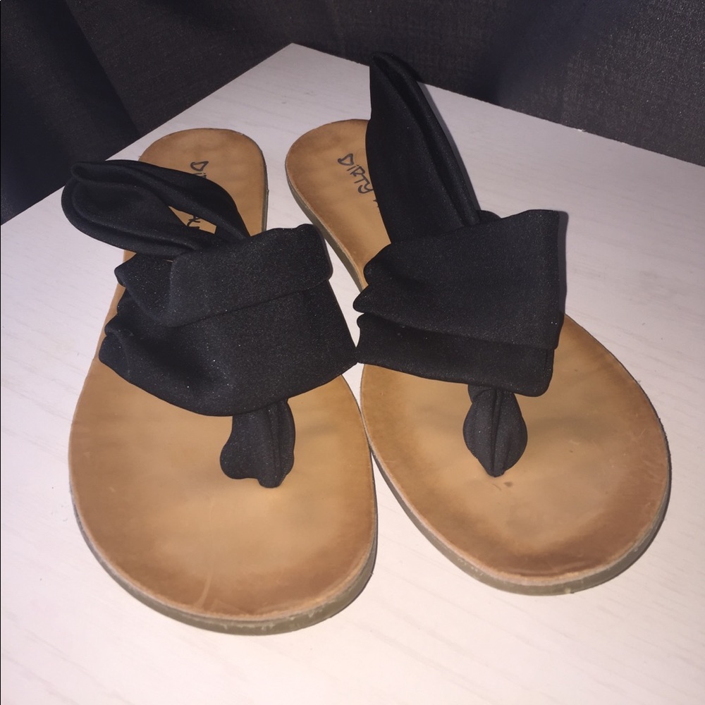 Black sandals