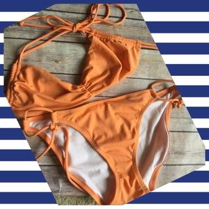 Victoria secret Triangle Bikini Top and bottoms