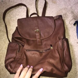 Leather Backpack