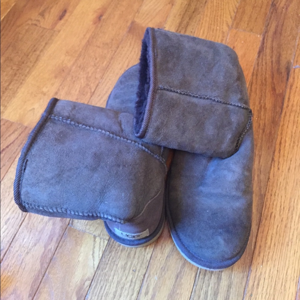 Chocolate brown UGG boots