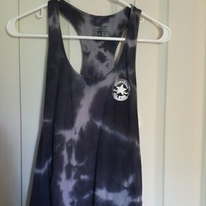 Converse All Star Black Tie-Dye Tank Top