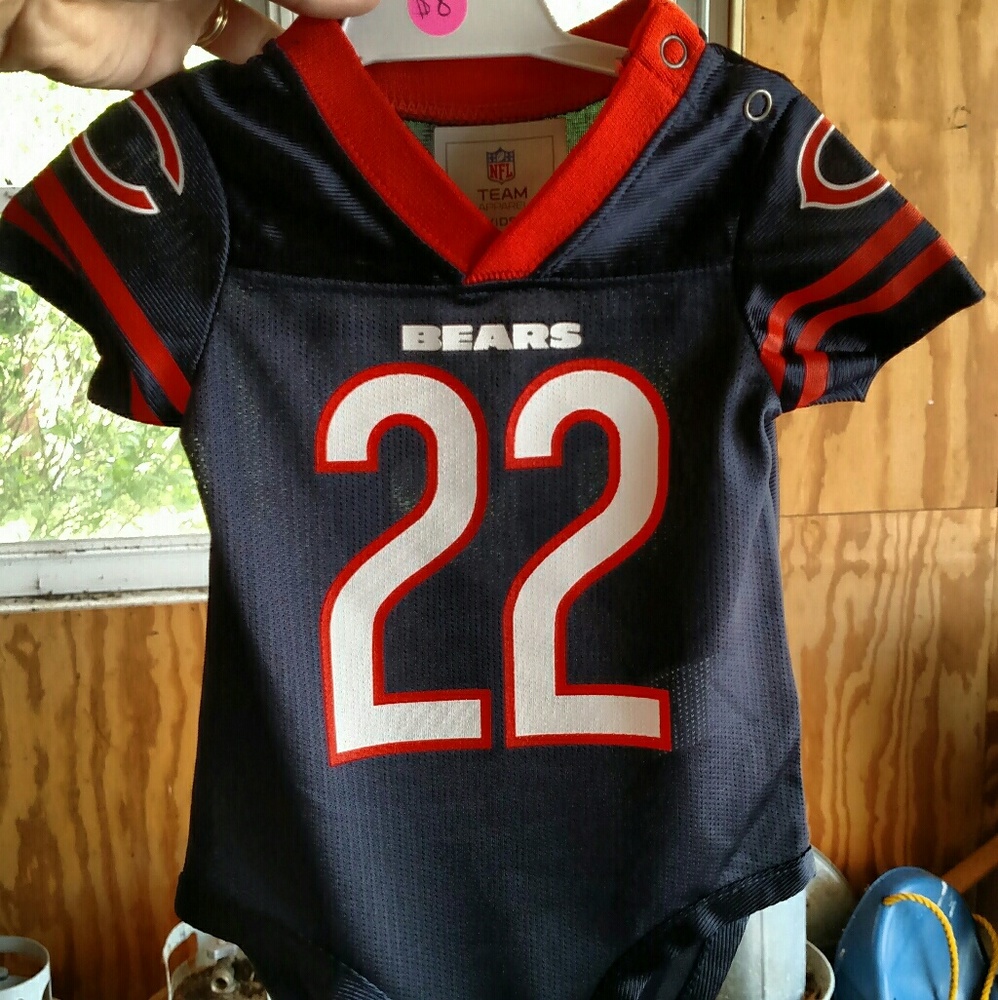 Chicago Bears jersey onesie