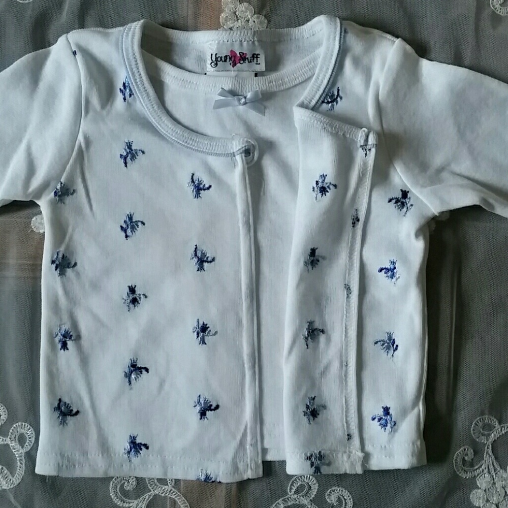 NWT Young Stuff shirt and jacket in one piece.