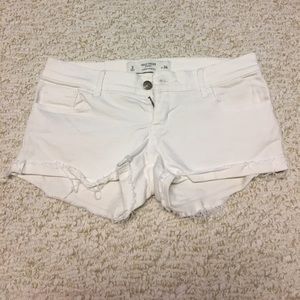 Gilly Hicks white denim shorts