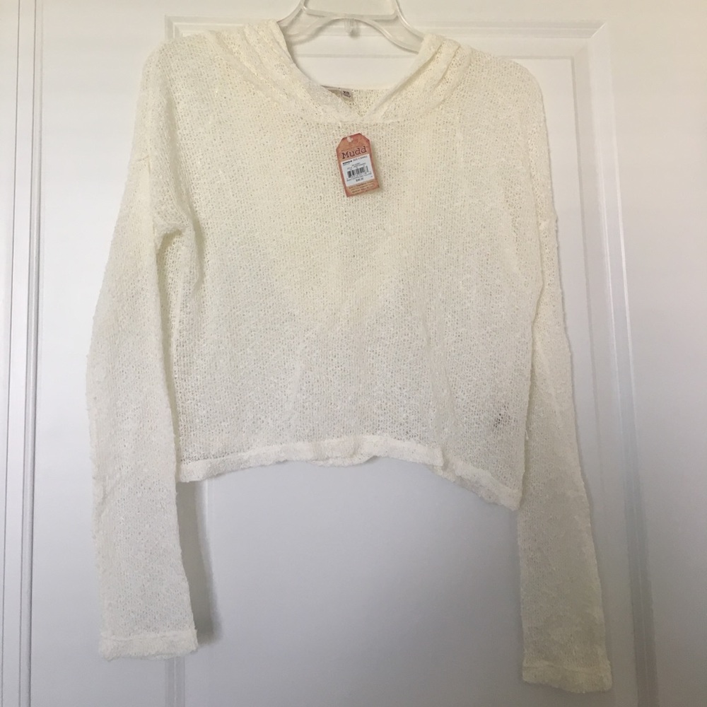 Cropped Long Sleeve Hoodie