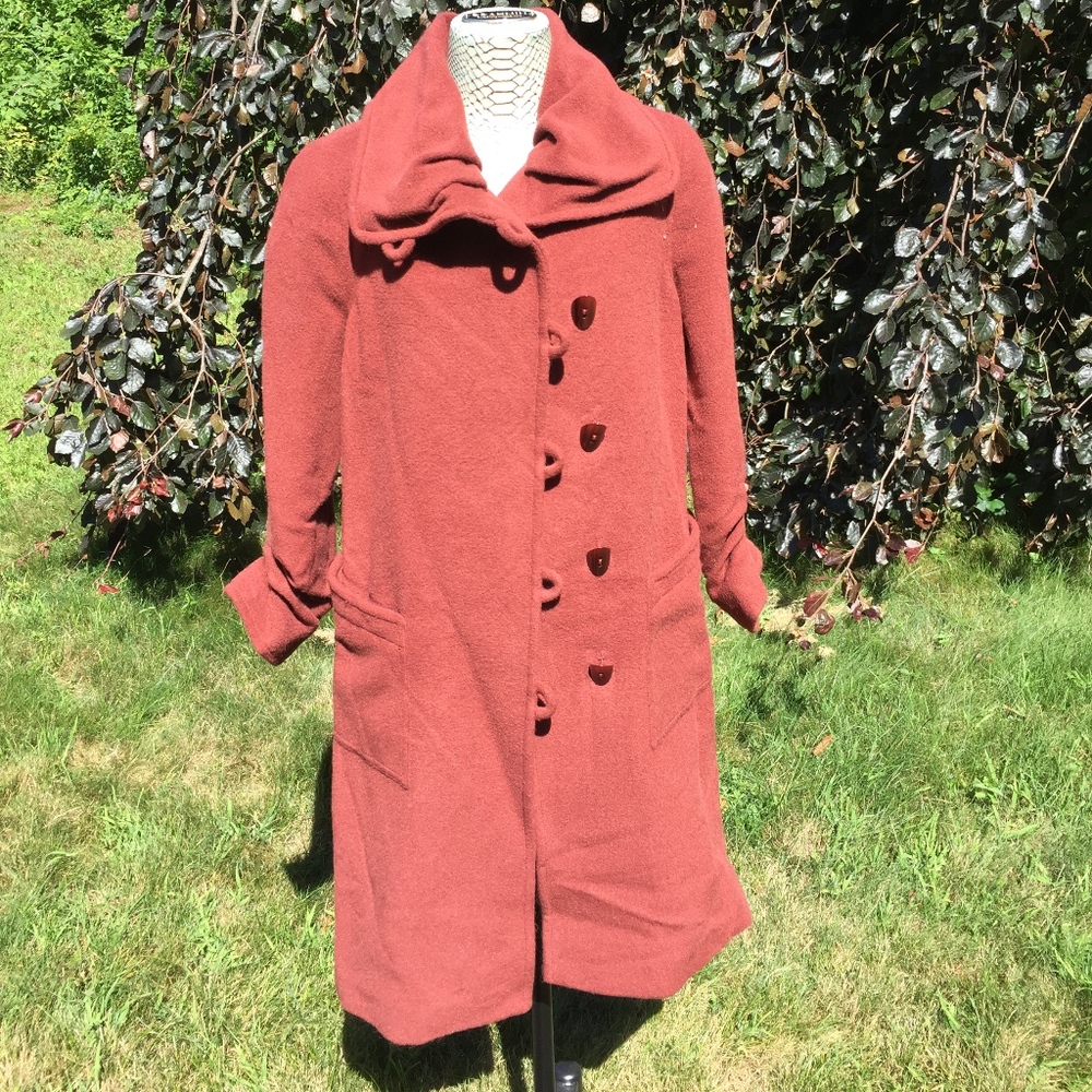 SALE Peruvian Connection Long Orange Coat