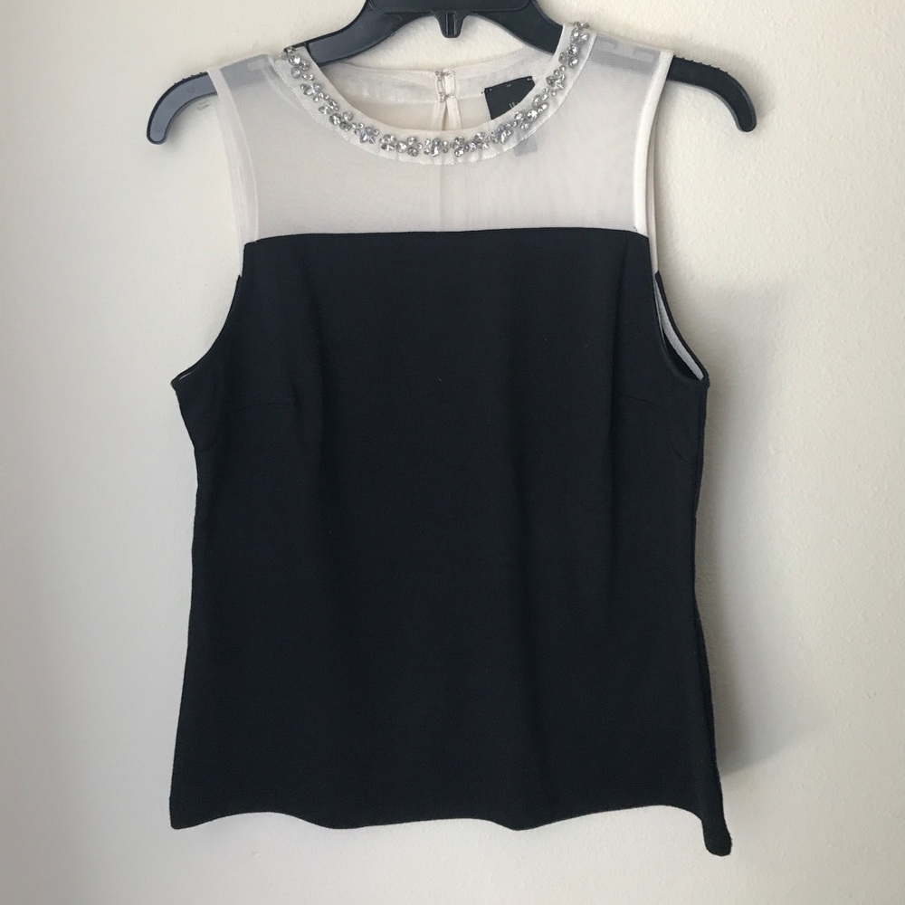 🦄 Jeweled collard blouse