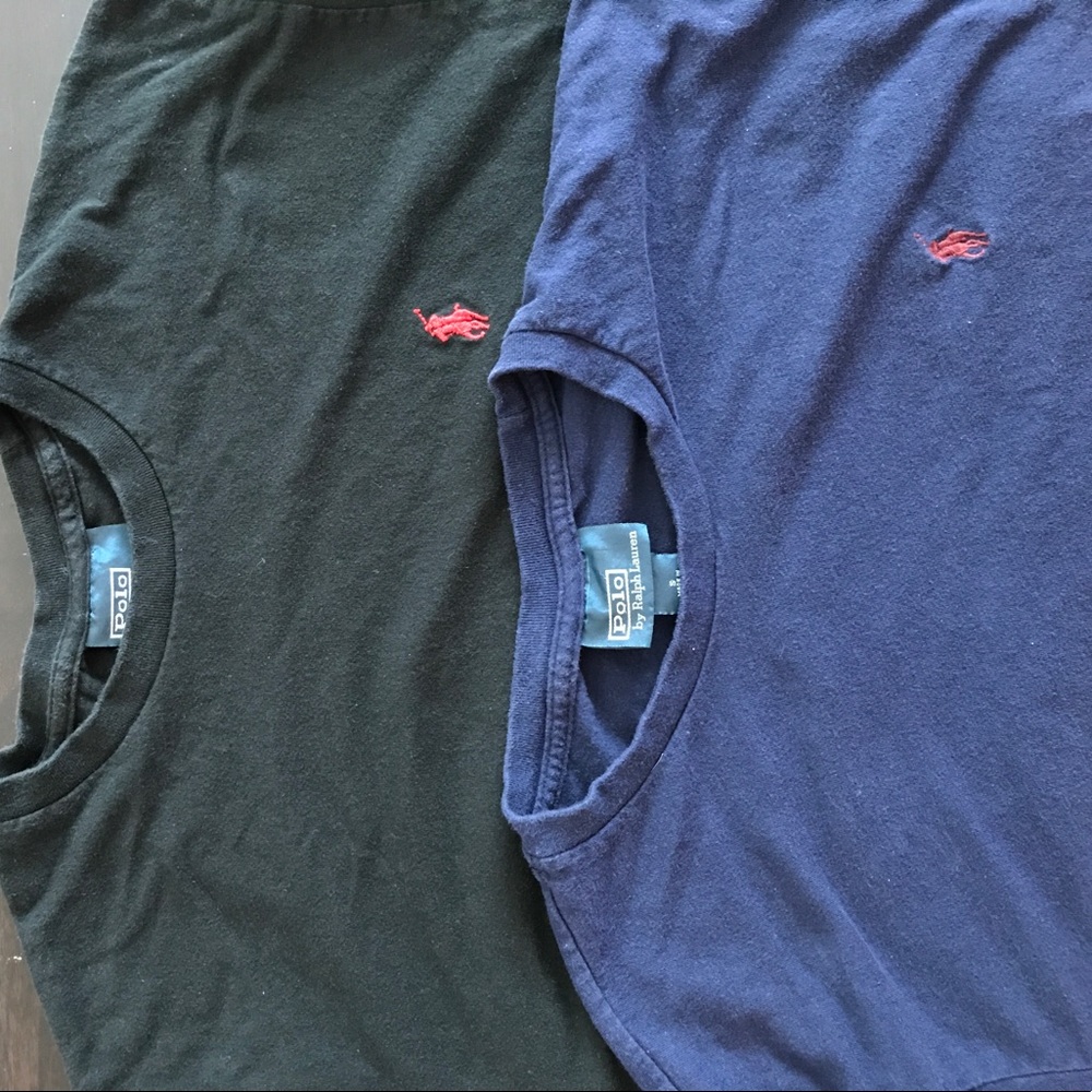 Bundle of 2 -Polo by Ralph Lauren, Long Sleeve T's