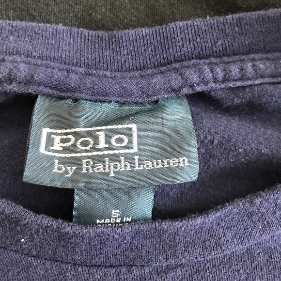 Bundle of 2 -Polo by Ralph Lauren, Long Sleeve T's - Picture 3 of 4