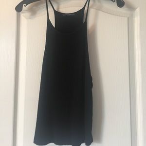 brandy melville black crop top‼️