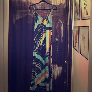 JB by Julie Brown maxi dress with twisted straps