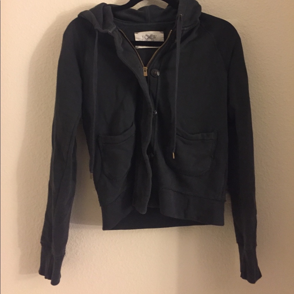 Jcrew vintage terry hoodie