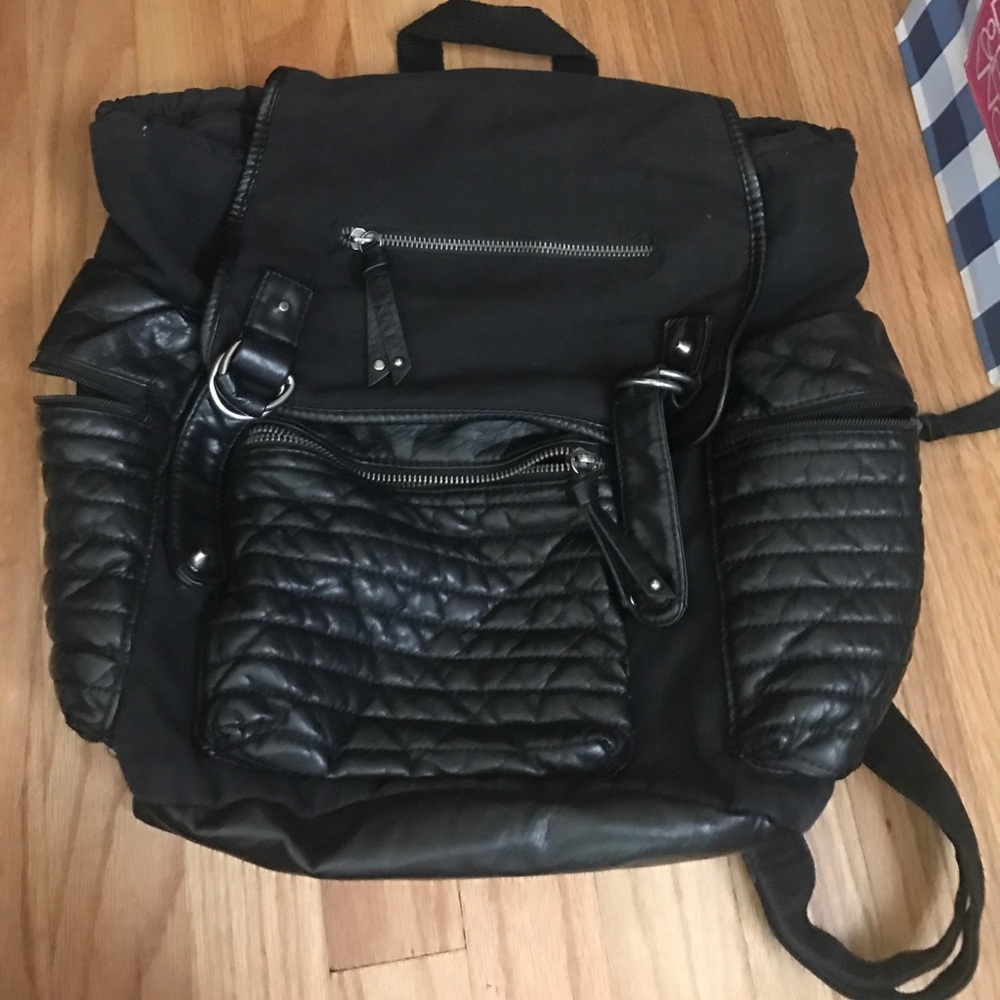 Faux leather bag