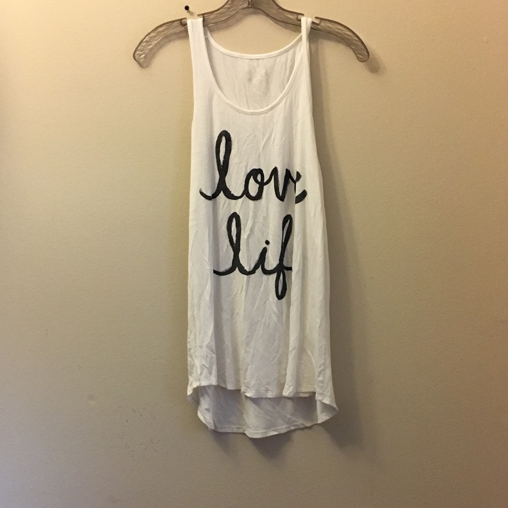 Love Life tank top