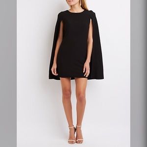 💙$15‼️💙 Charlotte Russe Black Cape Dress