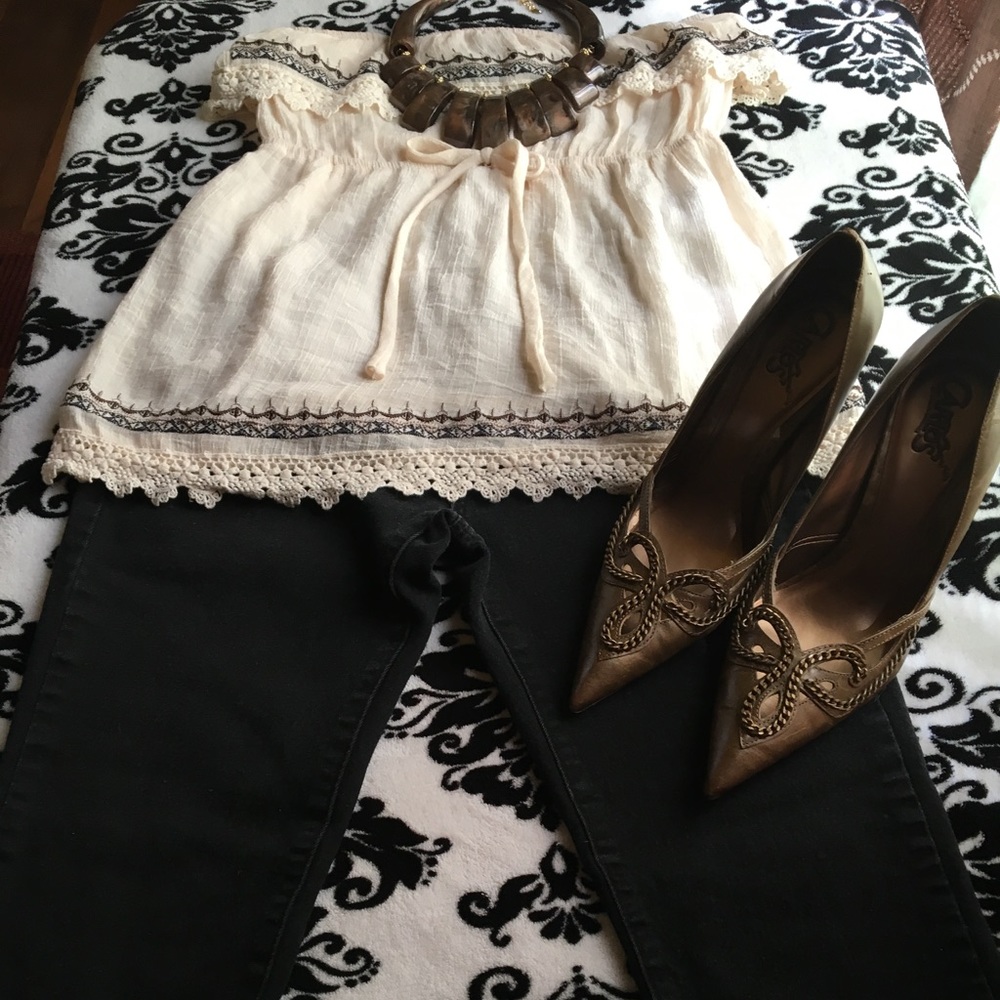 💎HP 8/13/18 &8/14/17 Bohemian Strapless Top💎