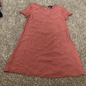 Salmon forever 21 dress