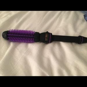 1" silicone hot brush styler