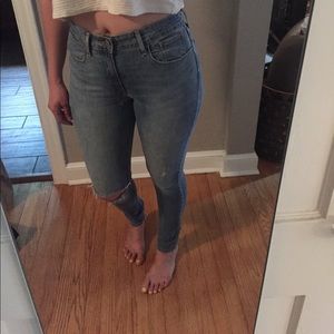 High waisted skinny Levi's Jeans