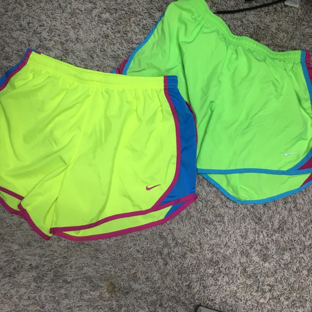 Girls Nike track shorts