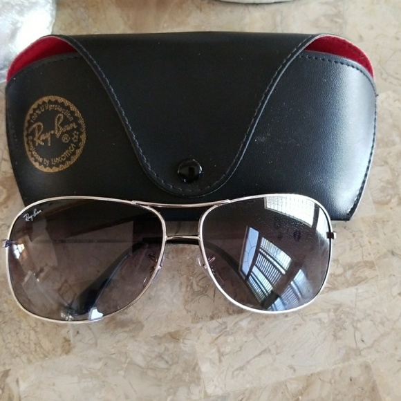 Ray-Ban Accessories - Ray ban Aviators with Case NWOT