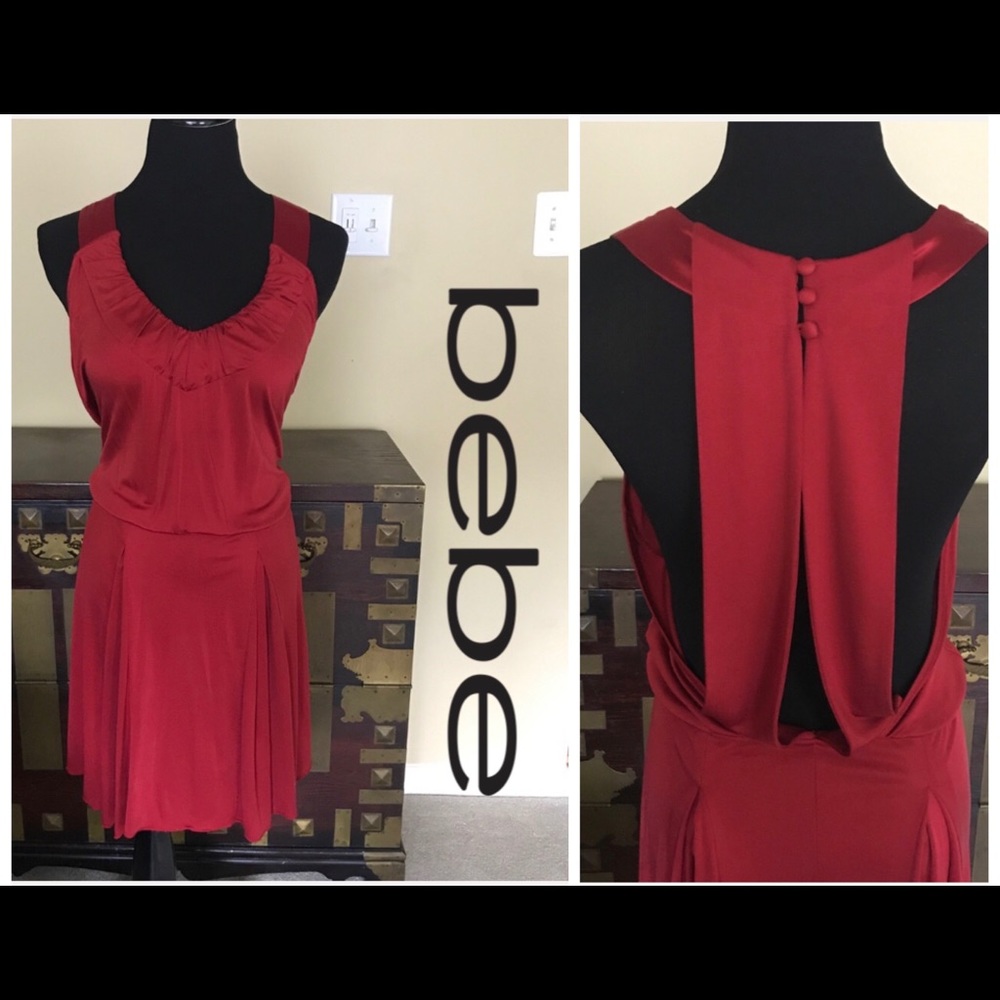 Red Bebe Dress