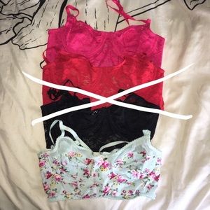 Bundle of 2 bralettes